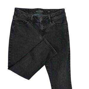 Lucky Brand Jeans Womens 4/27 Lolita Skinny Black Denim Stretch 25" Inseam